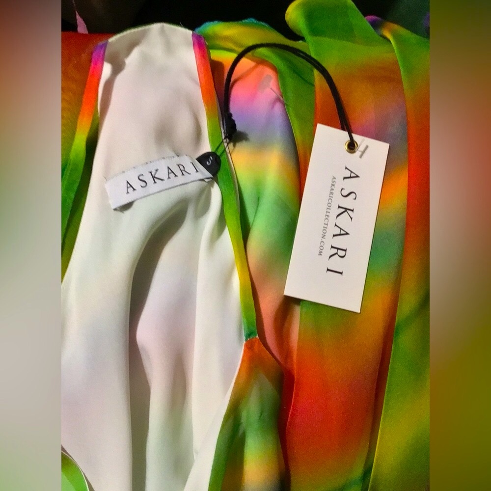 PRIDE Askari NWT Leslie Rainbow Dress!